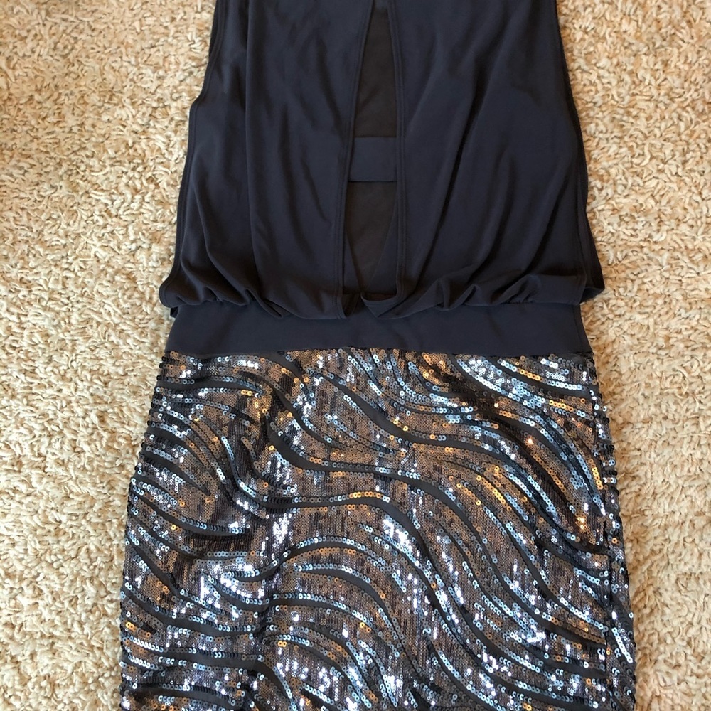 𝅺Betsy & Adam short dress with sequins - Picture 5 of 7